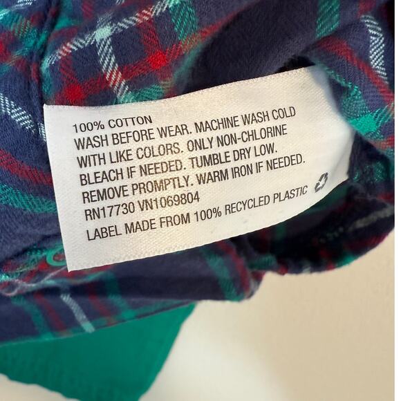 Cat & Jack Baby Boy Plaid Suspenders Holiday Christmas Set Size 12 Months - Picture 11 of 11